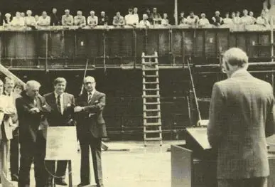 Historische Aufnahme der Stiftung im Jahr 1965